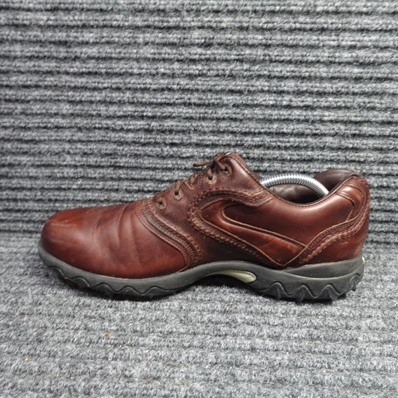 Footjoy Golf Shoes Mens 11.5 Brown 54049 Contour Series Cleats Leather - Picture 7 of 16